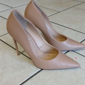 Steve Madden Pointed Toe Stiletto Pumps in Nude